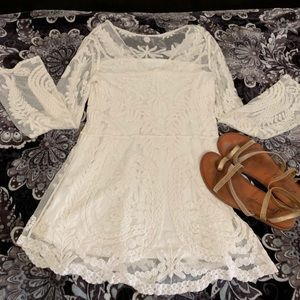 Lace dress size S.  for festival, summer and more